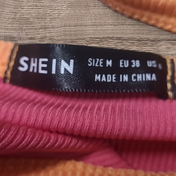 WOMEN'S SHEIN SPAGETTI CROP TOP SHIRT - Picture 4 of 5